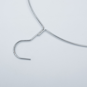 PVC nhúng chống trượt ARC lớn 14inch quần áo Móc áo treo móc trackless đen hình tròn Quần lót bikini kim loại móc áo - Product Image 4