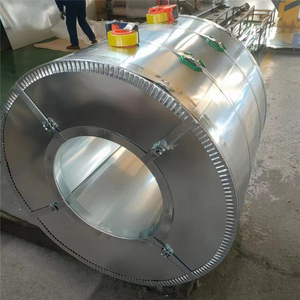 Bobinas de acero GI <span class=keywords><strong>Zaro</strong></span> Spangle Hot Dip Hoja de acero recubierta de zinc en bobina 28 Fabricantes de bobinas de acero galvanizado en China - Product Image 3