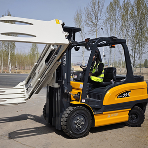 Montacargas a Precio Económico, Carretilla Elevadora Eléctrica de 3 Toneladas con Batería de Litio Hidráulica, Carretilla Elevadora Contrapesada de <span class=keywords><strong>4</strong></span> y 5 Toneladas - Product Image 3