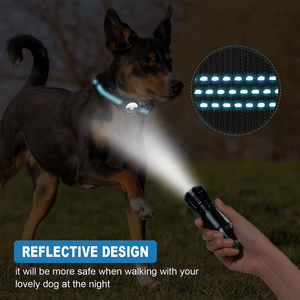 <span class=keywords><strong>Collar</strong></span> de Perro de Nailon Ajustable Reflectante de Alta Calidad para Mascotas, <span class=keywords><strong>Collar</strong></span> Personalizado con AirTag, Accesorios de Lujo para Collares de Perro con AirTag - Product Image 6