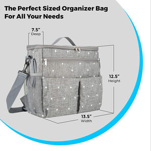 Bolsas de Pañales para Bebé para Cochecito, Silla de Ruedas, Universal, Impermeable, <span class=keywords><strong>Bolsa</strong></span> de Organización para Cochecito de Bebé, <span class=keywords><strong>Bolsa</strong></span> de <span class=keywords><strong>Viaje</strong></span> en Oferta - Product Image 2