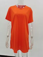 Setelan Olahraga Wanita Plus Size 2 Potong, Kaos & Celana, Model Longgar, Cocok untuk Jogging, Biker, dan Wanita
