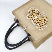 Sac en coton laminé écologique 2025, sac de plage réutilisable en toile de jute, sac de shopping en toile de jute avec logo personnalisé coloré