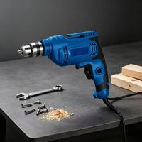 Perceuse électrique 450W 10mm à vitesse variable, outil électrique filaire, portable, usage industriel