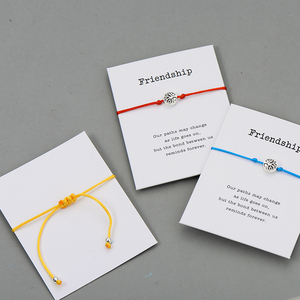 Fabricant <span class=keywords><strong>de</strong></span> <span class=keywords><strong>bracelet</strong></span> à breloques <span class=keywords><strong>arbre</strong></span> <span class=keywords><strong>de</strong></span> <span class=keywords><strong>vie</strong></span> fait à la main, cadeau pour meilleur ami, <span class=keywords><strong>cordon</strong></span> <span class=keywords><strong>de</strong></span> fermeture réglable multicolore, <span class=keywords><strong>bracelet</strong></span> d'amitié - Product Image 3