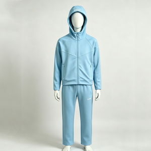 Ensemble <span class=keywords><strong>de</strong></span> <span class=keywords><strong>survêtement</strong></span> tendance <span class=keywords><strong>de</strong></span> luxe pour hommes : sweat-shirt et pantalon, 2 pièces, idéal pour la gym, le fitness et le sport, qualité supérieure - Product Image 3