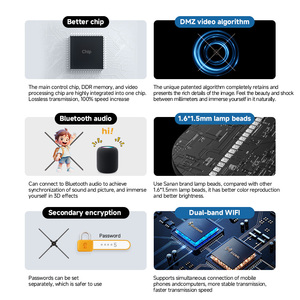 OEM ngoài trời 3D Hologram LED fan hiển thị quảng cáo thiết bị đơn/đôi bên núi cho ứng dụng trong nhà ánh sáng hộp tròn dấu hiệu - Product Image 4