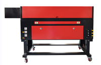 700*500mm 80w Zone de travail Co2 Laser Machine de gravure et Machines de découpe 3D Tour à bois Routeur à bois