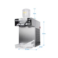 Machine à neige commerciale, broyeur de glace, machine à neige en flocons, machine à glace automatique, petite machine à bingsu coréenne, machine à neige glacée