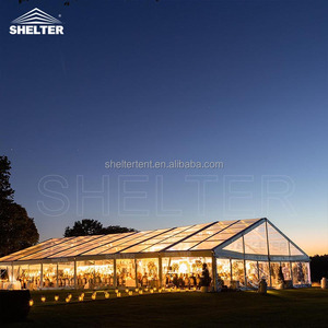 Big Clear 1000 People Carpa DE BODA transparente Negro un marco Carpas de fiesta para eventos - Product Image 6