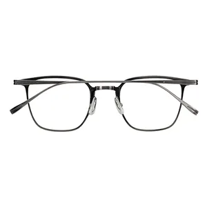 Lunettes de qualité personnalisées en usine Lunettes pour hommes Montures en acétate Lunettes optiques de luxe