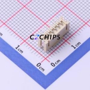 WAFER-ZH1.5-6PLB Wire-to-Board Pin Header SMD,P=1.5mm Connector 1x6P 1.5mm Vertical Mount ZH - Product Image 2