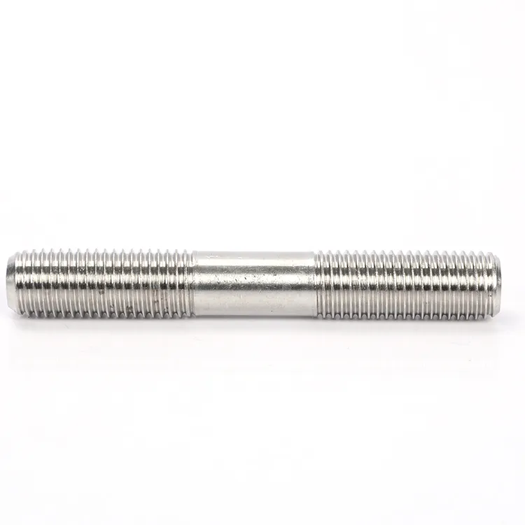 stud bolt manufacturers 304 stainless steel stud bolt two head tooth extendedstud screw m3m4m5m6m8m10m16m20