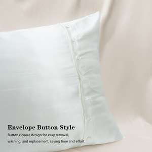 Glatt wie Seiden kissen bezug Mulberry <span class=keywords><strong>Silk</strong></span> Envelope Button Kissen bezug - Product Image 2