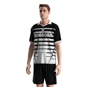 Camiseta de Fútbol Ligera con Cuello Polo en V, Tecnología de Secado Rápido y Zonas de Absorción de Humedad para Torneos - Product Image 2