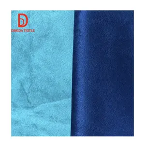 Hersteller Großhandel hochwertige Polyester weiche und bequeme Heim textilien Stoff Samt Sofa Stoff