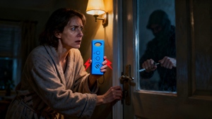 <span class=keywords><strong>Alarme</strong></span> personnelle de sécurité LED avec lampe torche 130 dB, sirène d'urgence, pour femmes, SOS, <span class=keywords><strong>alarme</strong></span> personnelle pour enfants et personnes âgées - Product Image 2