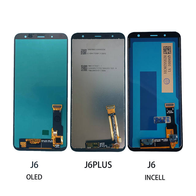 For Samsung for Galaxy J6 J6+ Incell OLED LCD Display Touch Screen Digitizer Mobile Phone Repair Parts LCD