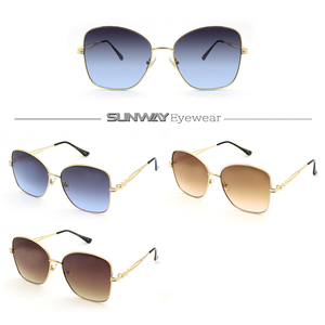 Oversized Custom 3d Metal logo Sunglasses UV400 Women Luxury Brand Men <b>Sun</b> Glasses Supplier Manufacturing <b>Shades</b> 2025 - Product Image 2