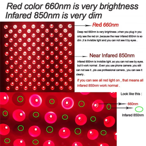 40Hz luce rossa pannello di terapia per il corpo a casa e uso commerciale lunghezza d'onda medica di recupero Anti-infiammazione - Product Image 6