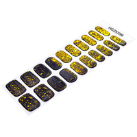 Huizi Gel à ongles non toxique, enveloppes à ongles, autocollants d'art d'ongles imprimés personnalisés, UV