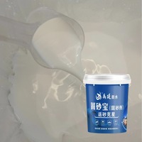 Enduit de durcissement pour surfaces en béton Boslai, écologique, faible teneur en COV, liquide acrylique monocomposant, matériaux d'étanchéité blancs