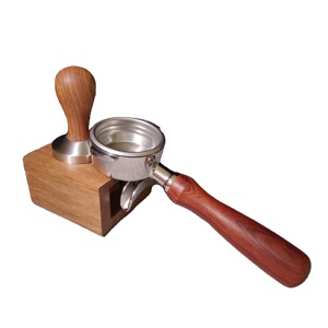 Toupie en acier inoxydable de qualité supérieure, 54mm, à fond nu, <span class=keywords><strong>Compatible</strong></span> avec les marques <span class=keywords><strong>Barista</strong></span> bs 870/878/880 - Product Image 1