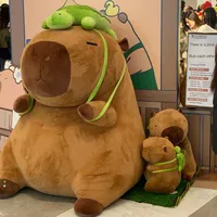 Peluche Capybara Réaliste de Haute Qualité, Poupée Ours 'Snot' Personnalisée pour Enfants et Adultes, Cadeau Anti-Stress, Vente en Gros de Peluches