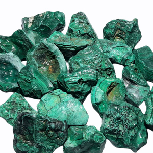 Wholesale Natural Rough Malachite <b>Crystal</b> Raw Stone Collection Display Decorative Gift for Home Decor - Product Image 1