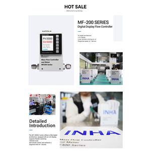 Aangepast Nieuw Ontwerp Inha MF-500DC Lucht Gas N2 Thermische Massa Flow Meter Controller Sus 316l Materiaal +/2% Nauwkeurigheid 0-10mpa Flow - Product Image 5
