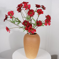 Fleurs artificielles en soie pastel, petites marguerites Cosmos, tiges pliables, fausses fleurs sauvages pour arrangements de table événementiels bohèmes – Approvisionnement direct usine