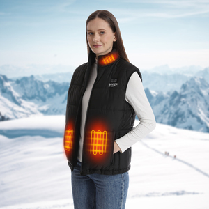 Chaqueta Calefactable Eléctrica Recargable por USB para <span class=keywords><strong>Mujer</strong></span>, Invierno, Transpirable, Ecológica, Impermeable, Cortavientos, de Algodón - Product Image 1