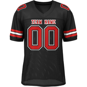 Maillots de football universitaire américain en polyester à séchage rapide du fabricant personnalisé - Product Image 5