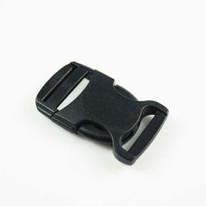 หัวเข็มขัดพลาสติกแบบปลดเร็ว ขนาดเส้นผ่านศูนย์กลางภายใน 20 มม. สีดำ ทนทาน สำหรับกระเป๋า - Product Image 3
