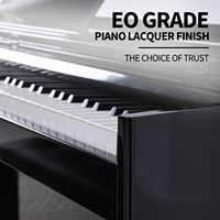 Kerid Upright Digital Piano 88 Keys Acoustic Piano Keyboard Piano Professionnel Hammer Action Weighted Digital Piano