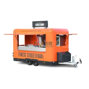 Best Sell Energy Saving Airstream Mall Kiosk Food Car para interior e Behevrage Design Ideas