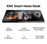 Panneau d'affichage tactile intelligent KNX Android 10 de 8 pouces avec IPS pour la connexion de haut-parleur Bluetooth Top Choice IoT Device for Smart Home