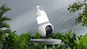 กล้องหลอดไฟ WiFi แบบ2MP มองเห็นในเวลากลางคืนได้ชัดเจนระบบตรวจจับการเคลื่อนไหวด้วยเสียงสองทาง - Product Image 5