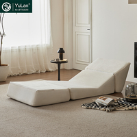 Grand pouf géant au design moderne personnalisé canapé compressé pour le salon et le canapé paresseux