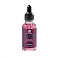 Sérum Visage Multi-Glycane au Riz Violet, Vitamine C, Acide Hyaluronique, Antioxydant, Soin Repulpant pour la Peau, 30mL