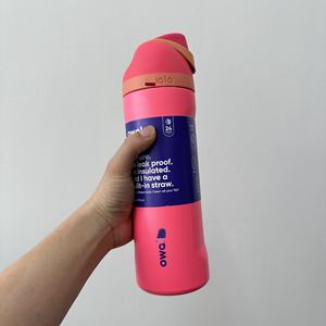 Kid-Friendly Stainless Steel <b>Water</b> <b>Bottle</b> 24oz <b>for</b> Spout No Spill Easy Clean Dishwasher Safe 24-Hour Cold BPA Free Double - Product Image 1