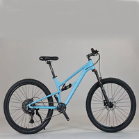 Vélo tout-terrain à suspension intégrale en alliage d'aluminium de 26 pouces, de la meilleure qualité