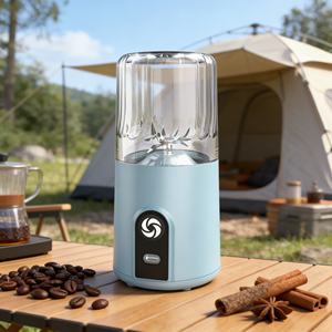 Blender portable de 260 ml - Batterie légère rechargeable, anti-fuite, robuste, pour smoothies en voiture, mode turbo, sans BPA, compact, personnel - Product Image 5