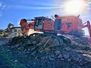 Rinforzato progettato costruzione mineraria ad alta resistenza materiali resistenti rivestimenti escavatore Rock Boom per 1200 <span class=keywords><strong>Hitachi</strong></span> - Product Image 2