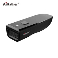 Escáner de Código de Barras Portátil Pequeño A-G5HD, Lector de Códigos QR 2D CMOS, Mini Lector de Códigos de Barras BT Android para Inventario de Almacén