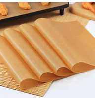 Feuilles de parchemin brun non blanchies pour la cuisson