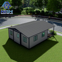 Conteneur extensible prêt à l'emploi de 20 pieds 40 pieds Maison préfabriquée Cuisine Villa Salon préfabriqué Maison mobile Casas Prefabricadas