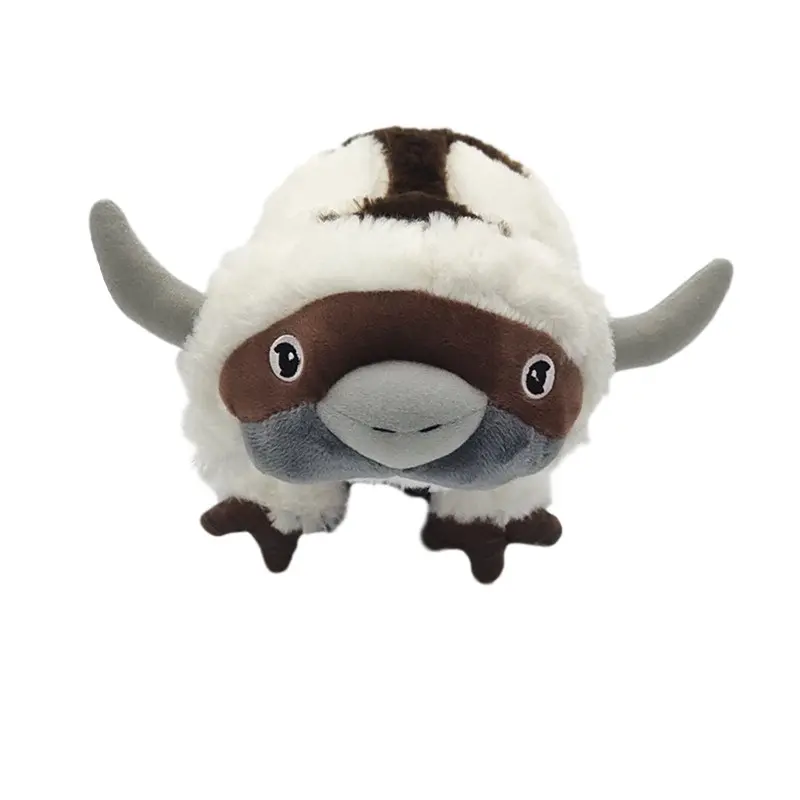 2024 OEM 45-55cm Anime jouets en peluche Avatar Appa peluche peluche vache volante peluche Apa vache poupée Qizong vache divine poupées