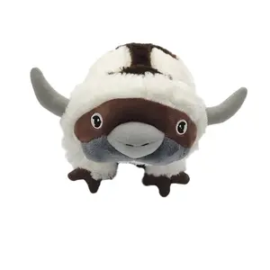 2024 OEM 45-55cm Anime Plush Toys Avatar Appa Plushie Stuffed Toy Flying Cow Stuffed toy Apa Cow Doll Qizong Divine Cow Dolls
