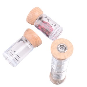 เครื่องกระจายกลิ่นอโรมาแบบไม่มีเปลวไฟ ฝาไม้ ขนาด 120 มล. กลิ่นหอมสดชื่น สำหรับใช้ในบ้านและโรงแรม - Product Image 4